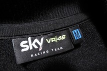 z11716:SKY RACING TEAM VR46（スカイレーシングチーム VR46）トラックトップジャケット/黒/M/バレンティーノ・ロッシ_画像9