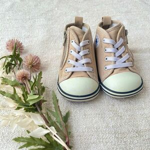 converse コンバース ベビースニーカー ベージュ 13cm