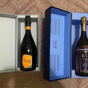 シャンパン フランス シャンパーニュ 「ルイーズ 2005」ポメリー 「ラグランダム2015」 ヴーヴクリコ 2本セット
