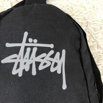 ステューシー　stussy ボディバッグ ショルダーバッグ ブラック 斜めがけ　クロスボディ　黒 ロゴ　ブラック_画像3