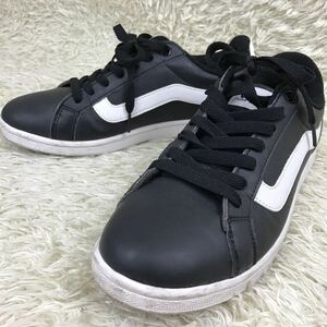 バンズ　VANS スニーカー ブラック シューズ 黒 25.5㎝　靴　