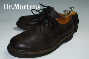 ◆DSC6252◆驚愕の3999円完全売り切り！ドクターマーチン◆Dr.Martens/ブラウン/26㎝/ロー/高級上質レザー仕様モデル！熟練の職人技巧！