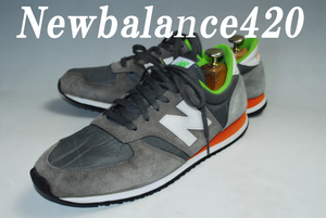 DSC6682◆驚愕の完全売り切り！◆ニューバランス/New Balance/NB420/28㎝/D/ロー/グレー/良品/最強スニーカー！圧巻の存在感！傑作モデル！