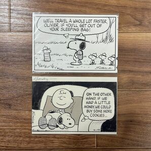 【新品未開封】SNOOPY MUSEUM 原画ポストカード 2種セット