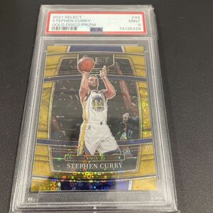 2021-22 select stephen curry gold disco prizm 10シリNBAカード