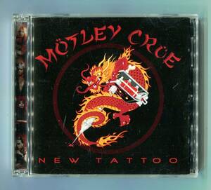 MOTLEY CRUE モトリー クルー - New Tattoo ニュー・タトゥー ツアー・エディション 帯付 貴重な２枚組版 日本盤 