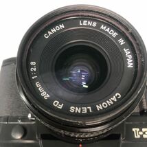 【１円～スタート】Canon キャノン AE-1 FD 28㎜　1:2.8 一眼レフ カメラ　動作未確認/ジャンク（IK−1465③）_画像7