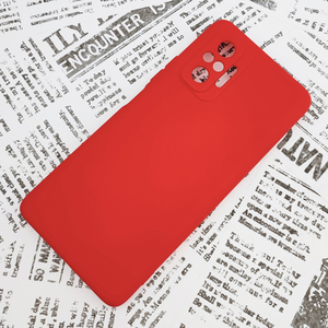 ★ Xiaomi Redmi Note10Pro シリコンケース(1)レッド (4)