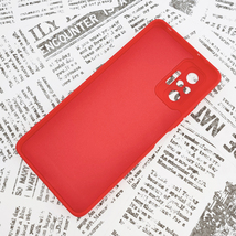 ★ Xiaomi Redmi Note10Pro シリコンケース(1)レッド (4)_画像2