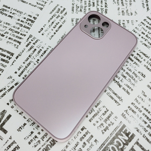 * iPhone 13mini glass the back side silicon case [26] lavender (5)