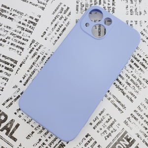 * iPhone 13mini silicon case [08] lavender (5)