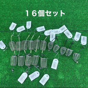 マルシン漁具 スミレB 小小 深さ3.5cm/サビキ釣り コマセカゴ　など　16個セット