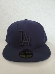 NEWERA　ニューエラ　ドジャース　キャップ　濃いネイビー　59 FIFTY　8　64cm