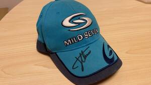 MILDSEVEN RENAULT TEAM マイルドセブンルノー フェルナンド・アロンソ Fernando Alonso Daz サイン入りキャップ CAP 未使用 タグ付き