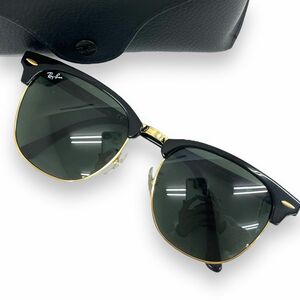 Ray-Ban RayBan солнцезащитные очки очки I одежда мода с футляром бренд ClubMaster CLASSIC Clubmaster RB3016F зеленый 