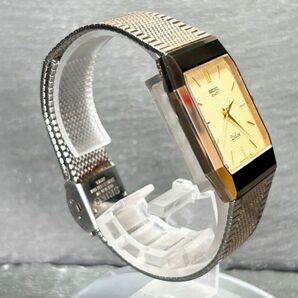 1970年代製 SEIKO セイコー DOLCE ドルチェ 9521-5110 腕時計 クオーツ アナログ ゴールド 諏訪精工舎 ステンレススチール 新品電池交換済の画像5