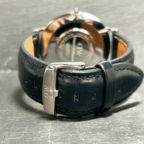 Daniel Wellington ダニエルウェリントン クラシックブラック DW00100135 腕時計 クオーツ アナログ ブラック文字盤 メンズ 新品電池交換済の画像7