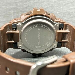 CASIO カシオ G-SHOCK mini ジーショックミニ GMN-692-5B 腕時計 クオーツ デジタル 多機能 ステンレススチール ブラウン 動作確認済みの画像8
