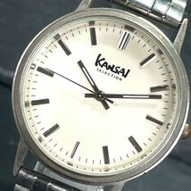 KANSAI Serection カンサイ セレクション KS-003-1 腕時計 クオーツ アナログ ステンレススチール シルバー 新品電池交換済み 動作確認済み_画像2