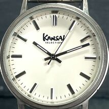 KANSAI Serection カンサイ セレクション KS-003-1 腕時計 クオーツ アナログ ステンレススチール シルバー 新品電池交換済み 動作確認済み_画像3