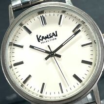 KANSAI Serection カンサイ セレクション KS-003-1 腕時計 クオーツ アナログ ステンレススチール シルバー 新品電池交換済み 動作確認済み_画像1
