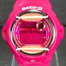 CASIO カシオ Baby-G ベビージー カラーディスプレイシリーズ BG-169R-4 腕時計 デジタル クオーツ ピンク カレンダー 新品電池交換済み_画像1