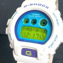 CASIO カシオ G-SHOCK ジーショック クレイジーカラーズ DW-6900CS-7 腕時計 デジタル クオーツ 多機能 新品電池交換済み 動作確認済み_画像3