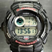 CASIO カシオ G-SHOCK ジーショック G-2000-1 腕時計 デジタル クオーツ 多機能 カレンダー ブラック 新品電池交換済み 動作確認済み_画像2