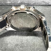Kansai カンサイ KK0815 腕時計 アナログ クオーツ クロノグラフ ホワイト文字盤 ステンレススチール メンズ ３針 シルバー メタルベルト_画像8