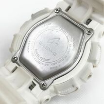 超美品 CASIO カシオ BABY-G ベビージー BA-130-7A1JF 腕時計 クオーツ アナデジ ラウンド ピンク ホワイト 樹脂ベルト 箱付き 動作確認済_画像6