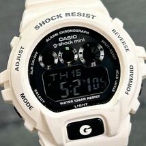 CASIO カシオ G-SHOCK mini ジーショックミニ GMN-691-7A 腕時計 クオーツ デジタル 多機能 ホワイト 新品電池交換済み 動作確認済み_画像1