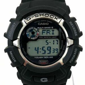 美品 CASIO カシオ G-SHOCK ジーショック GW-2310-1JF 腕時計 電波ソーラー タフソーラー マルチバンド6 デジタル ラウンド 動作確認済