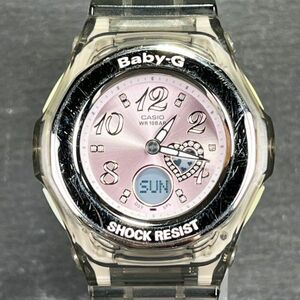 海外モデル CASIO カシオ Baby-G ベビージー GemmyDialSeries ジェミーダイアルシリーズ BGA-100-8B 腕時計 アナデジ クオーツ スケルトン