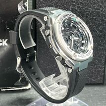 美品 CASIO カシオ G-SHOCK Gショック G-STEEL Gスチール GST-W310-1AJF 電波ソーラー 腕時計 ブラック アナログ ミドルサイズ デジタル_画像6