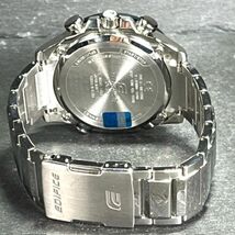 新品 CASIO カシオ EDIFICE エディフィス EQB-501DB-2AJF 腕時計 Bluetooth ソーラー アナログ デジタル メンズ カレンダー ブルー_画像7