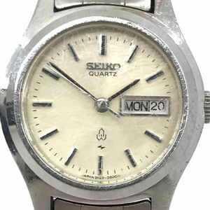 SEIKO セイコー 2623-0170 腕時計 クオーツ アナログ ラウンド ゴールド シルバー 亀戸精工舎 水晶マーク 1979年製 電池交換済 動作確認済