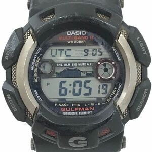 CASIO カシオ G-SHOCK ジーショック GULFMAN ガルフマン GW-9110-1 腕時計 電波ソーラー マルチバンド6 デジタル ラウンド 動作確認済
