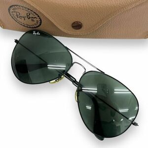 Ray-Ban RayBan солнцезащитные очки очки мелкие вещи I одежда мода бренд Teardrop RB3026 авиатор AVIATOR зеленый 