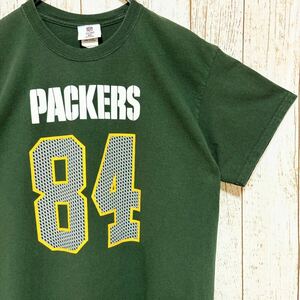 NFL GreenBay Packers グリーンベイ・パッカーズ アブレデリス プリント Tシャツ M USA古着 アメリカ古着