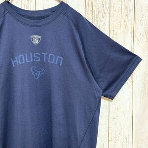 NFL Houston Texans ヒューストン・テキサンズ プリント Tシャツ L USA古着 アメリカ古着