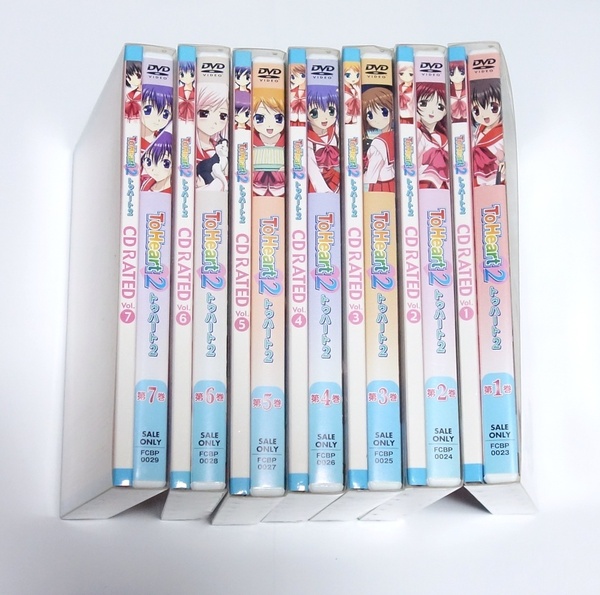 即決　To heart 2　DVD　7巻セット　トゥハート 2　