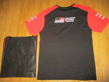 トヨタGR・TOYOTA GAZOO Racingオフィシャルチーム　Tシャツ　サイズS（M相当）　新同美中古　スーパーGT・ヤリス・ジャケット_画像5