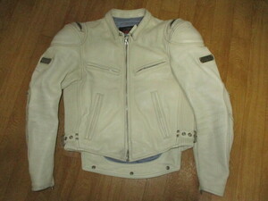  special order Kadoya *KADOYA head Factory black Star Single Rider's leather jacket size M~L corresponding 