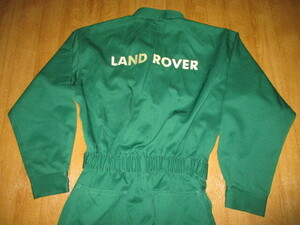  редкий *LAND ROVER плита * Land Rover вышивка Logo работа комбинезон прекрасный б/у размер L Defender * Discovery 