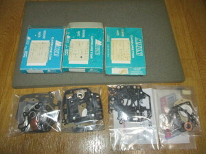  Mikuni original part SOLEX Solex 40*44 overhaul kit 3 basis minute unused unopened dead stock old car Nissan *L type *L28 Hakosuka S30Z