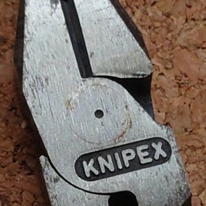 KNIPEX 02 01 180 強力コンビネーションプライヤー ドイツ製 強力型ペンチ カッター付き ※使用感多い クニペックスの画像3