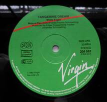 TANGERINE DREAM　タンジェリン・ドリーム／WHITE EAGLE　西ドイツ盤 美盤　Virgin 204 563-320_画像2