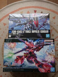 中古 未組み立て バンダイ ガンプラ HG ゲルググメナース + フォースインパルスガンダム