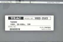 TEAC ティアック CDプレーヤー VRDS-25XS_画像7