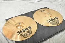 SABIAN/セイビアン ハイハットシンバル ペア PRO Hi-Hats 14インチ_画像1